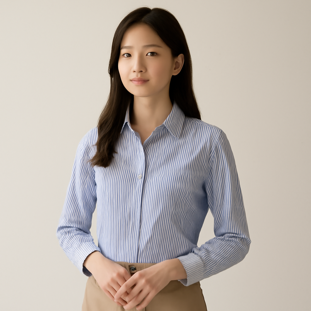 여성스트라이프셔츠 대표 이미지